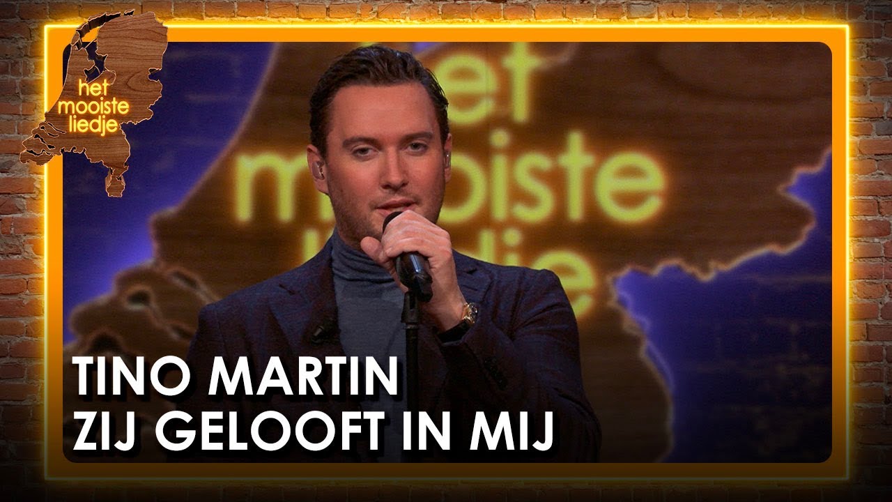 Tino Martin - Zij gelooft in mij | Het mooiste liedje