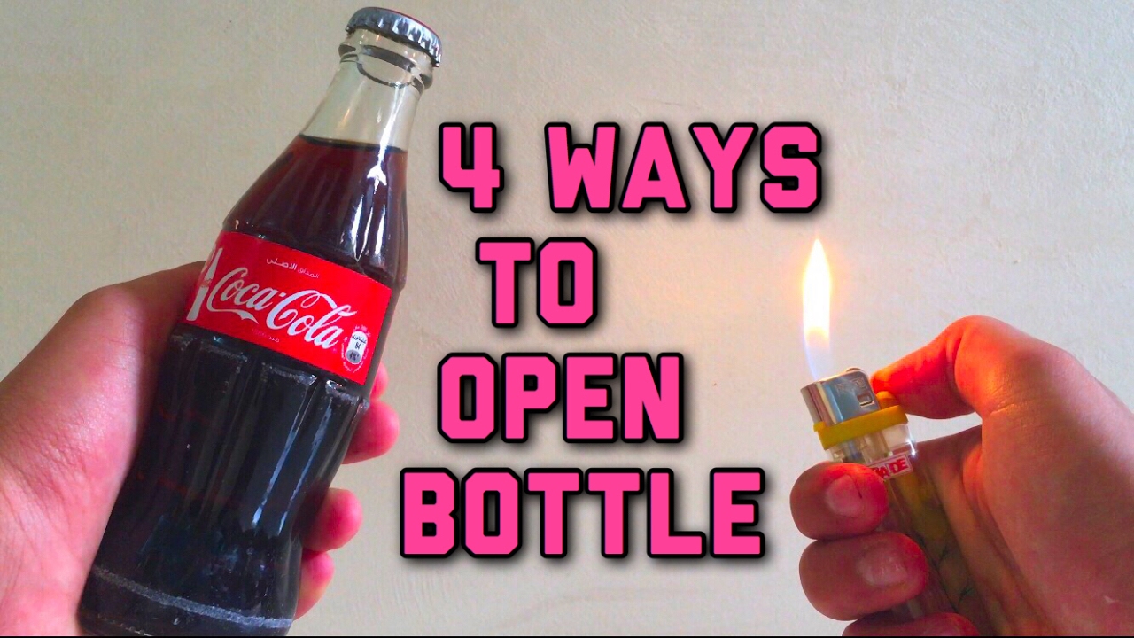 DIFFERENT WAYS TO OPEN BOTTLES WITHOUT BOTTLE OPENER