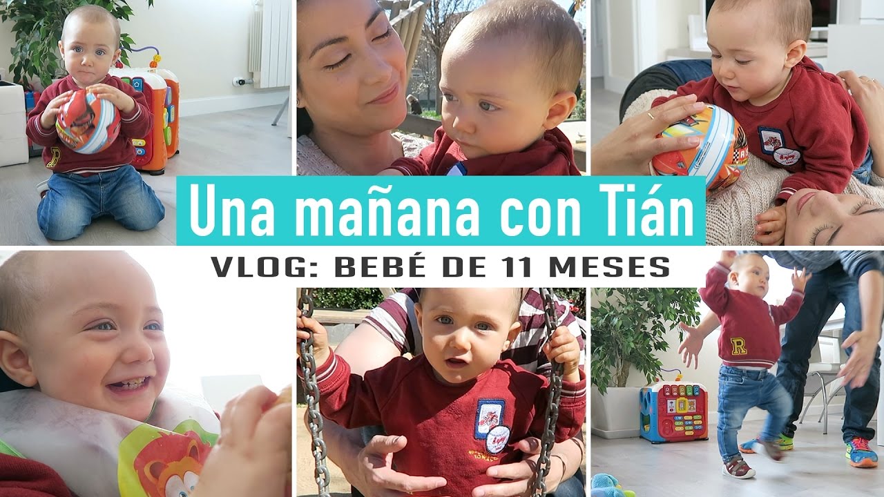 Una mañana con Tián  | VLOG -  bebé de 11 meses