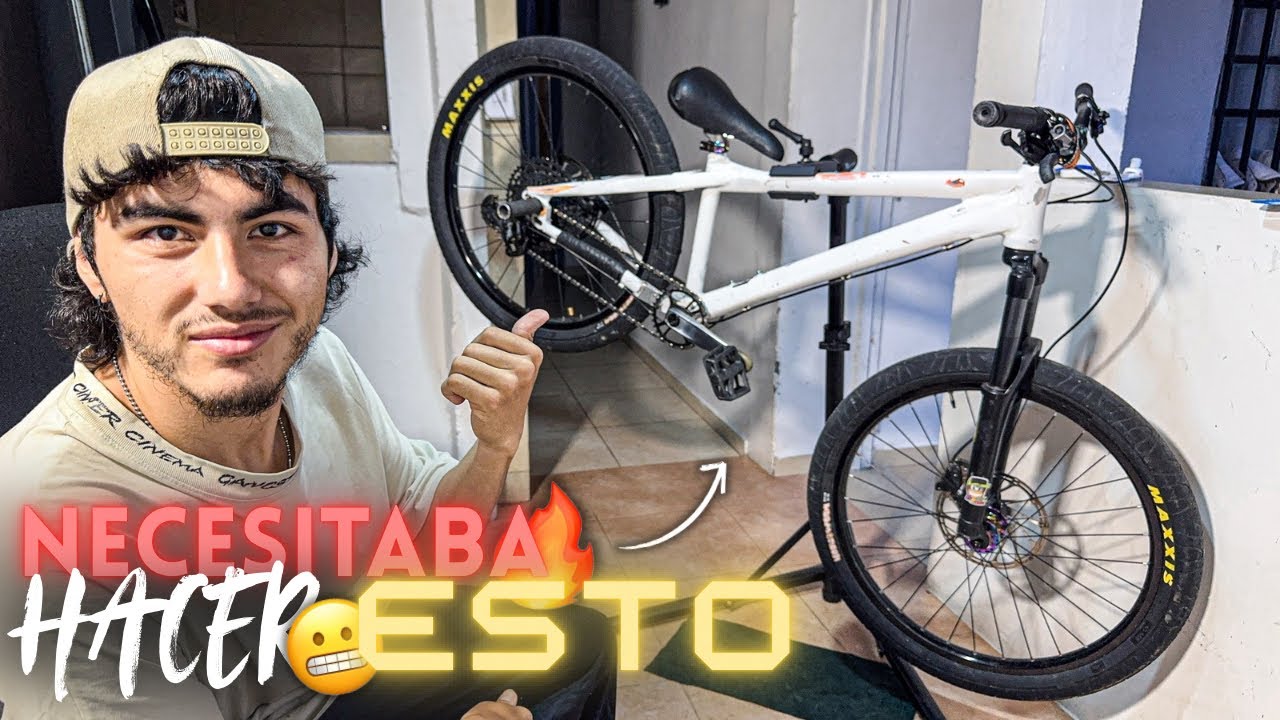MI BICICLETA NECESITABA ESTO URGENTE🚨‼️(La desarme por Completo)🤕| Pineda