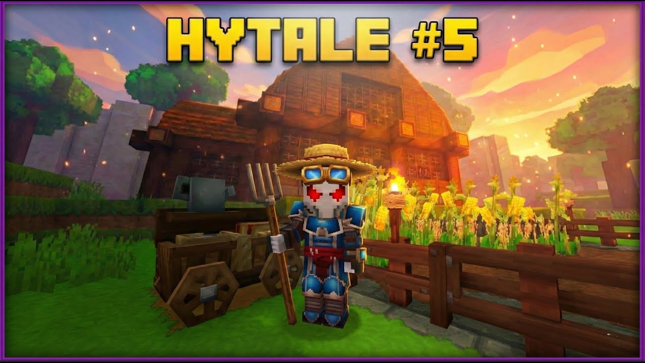 Hytale #5 Farmerskie życie i dalsze upiększanie | Kup Hytale z kodem Pretorsky