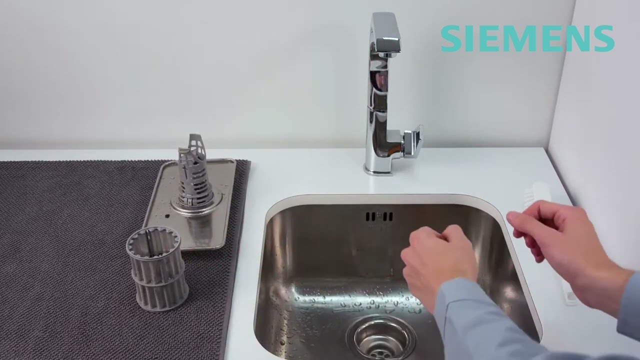 Hoe de filter van uw vaatwasser reinigen | Siemens Home België