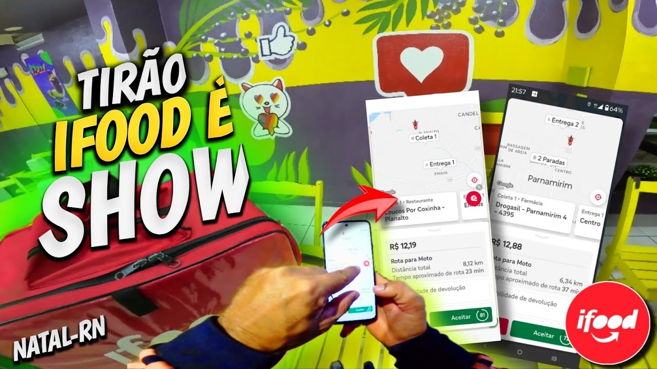 COMO FOI FAZER IFOOD HOJE EM NATAL -RN E REGIÃO [ EU MOSTREI AQUI, VEJA!]