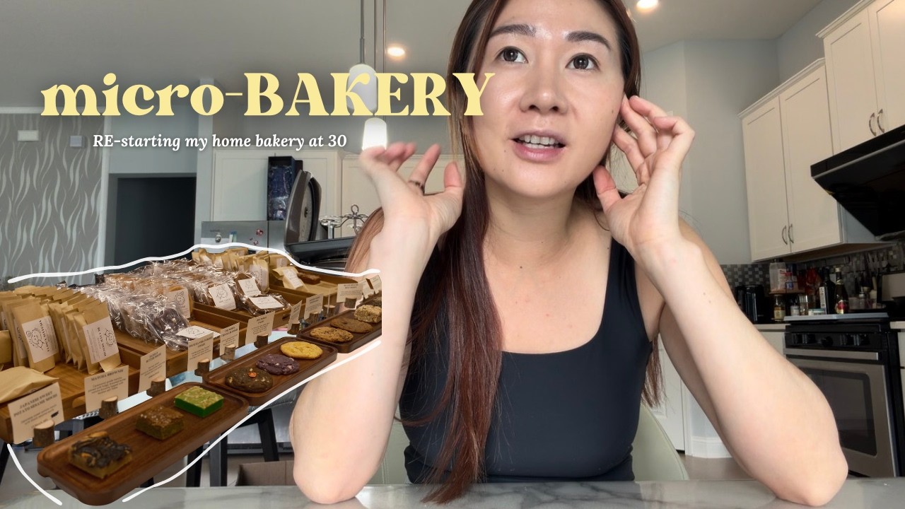 home bakery series: starting over (at home) at age 30, dealing with overwhelming family/environment
