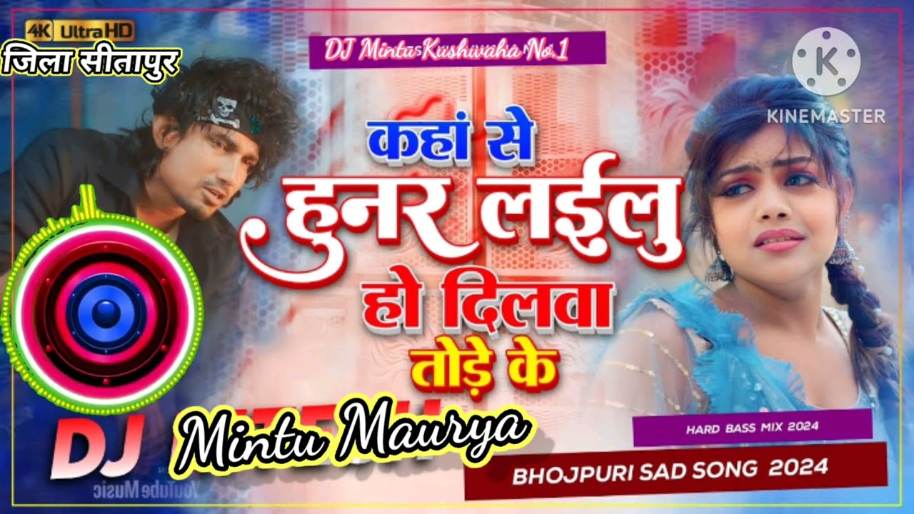कहां से हुनर लईलु हो दिलवा तोडे के 🥹Mintu Maurya DJ 🔉🔊Songs editing #trending #viral 