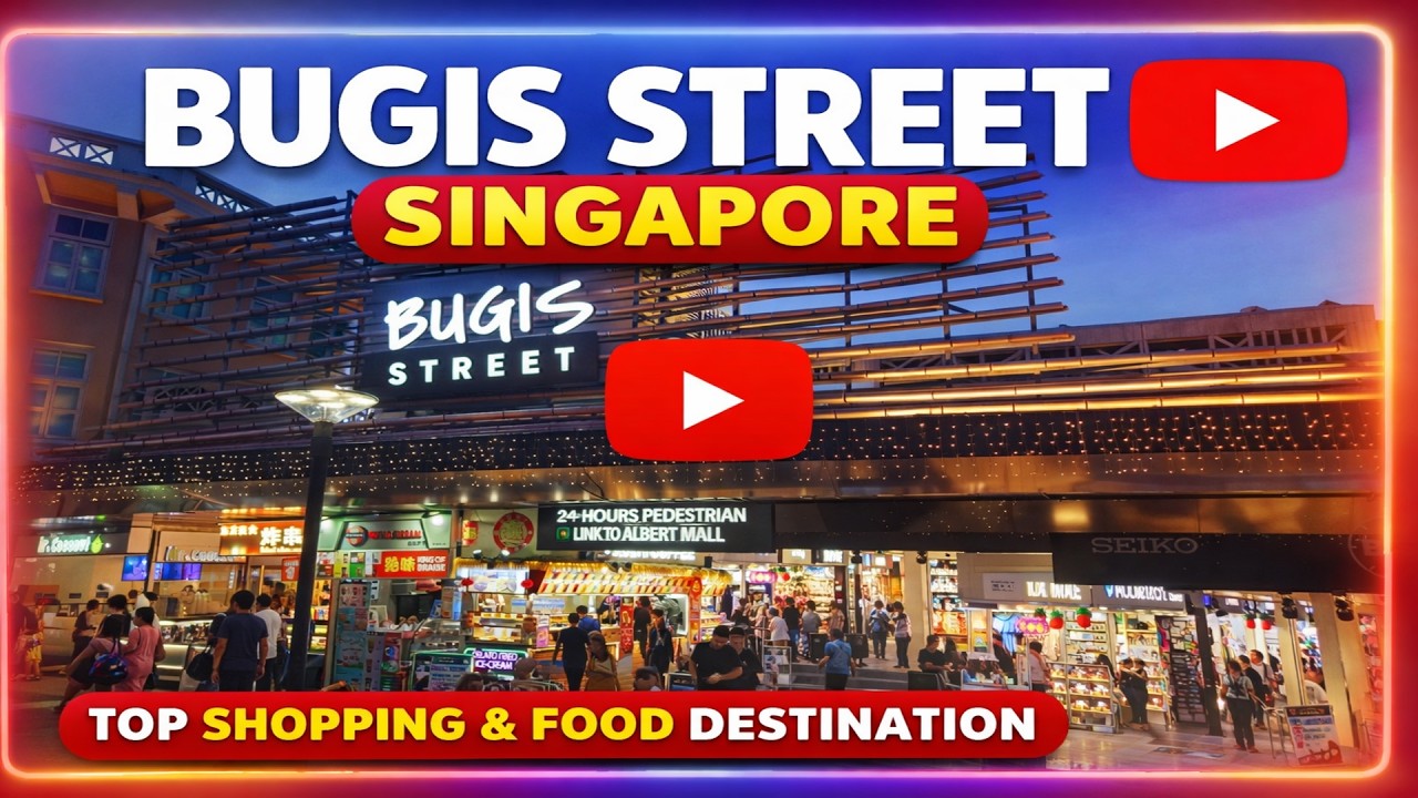 Экскурсия по улице Бугис-стрит в Сингапуре | Мода, еда и развлечения в одном месте!
