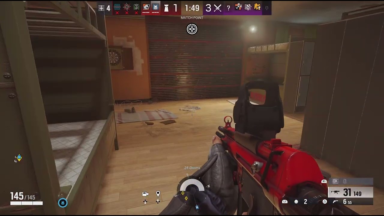 Chaotic double kill