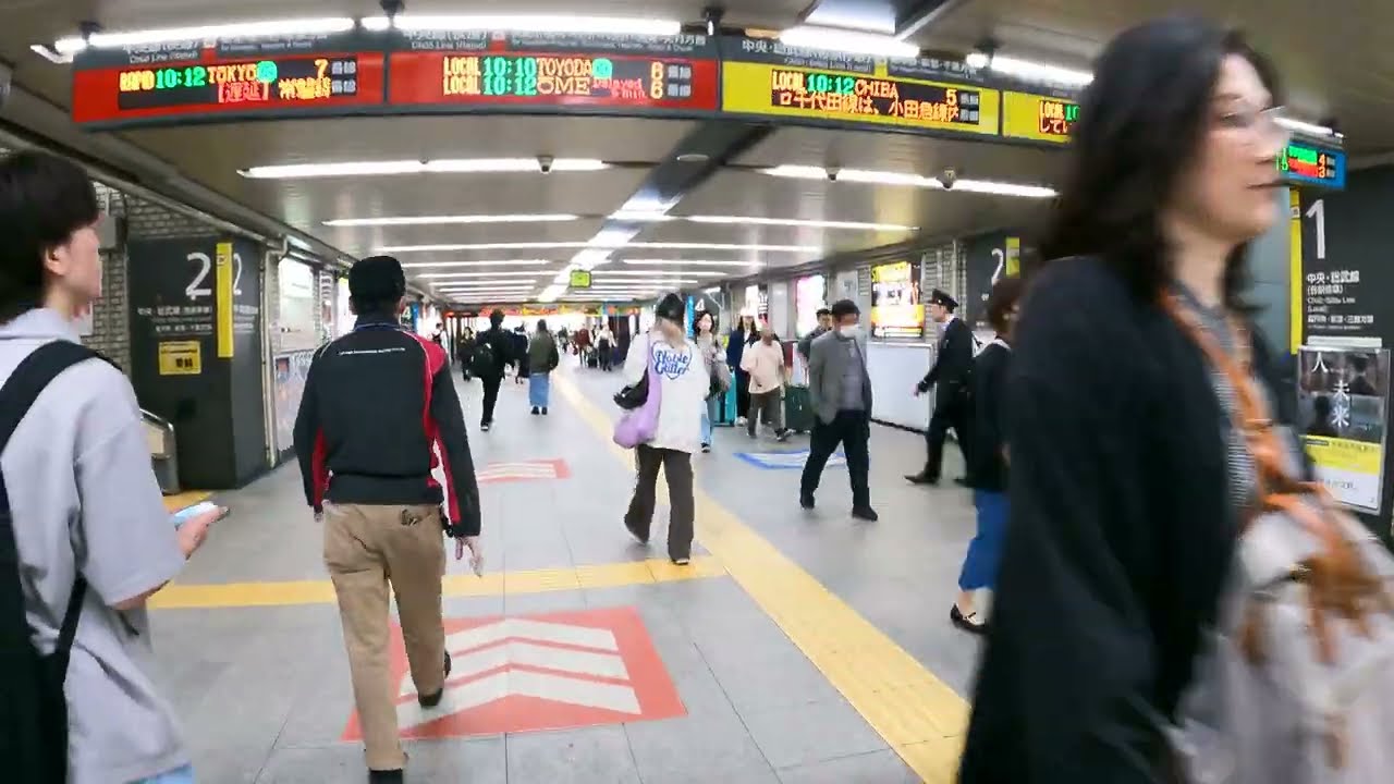 Nakano Station Walk | 中野駅散歩 | Japan ASMR 4K | Tokyo Calm Travels And Beyond