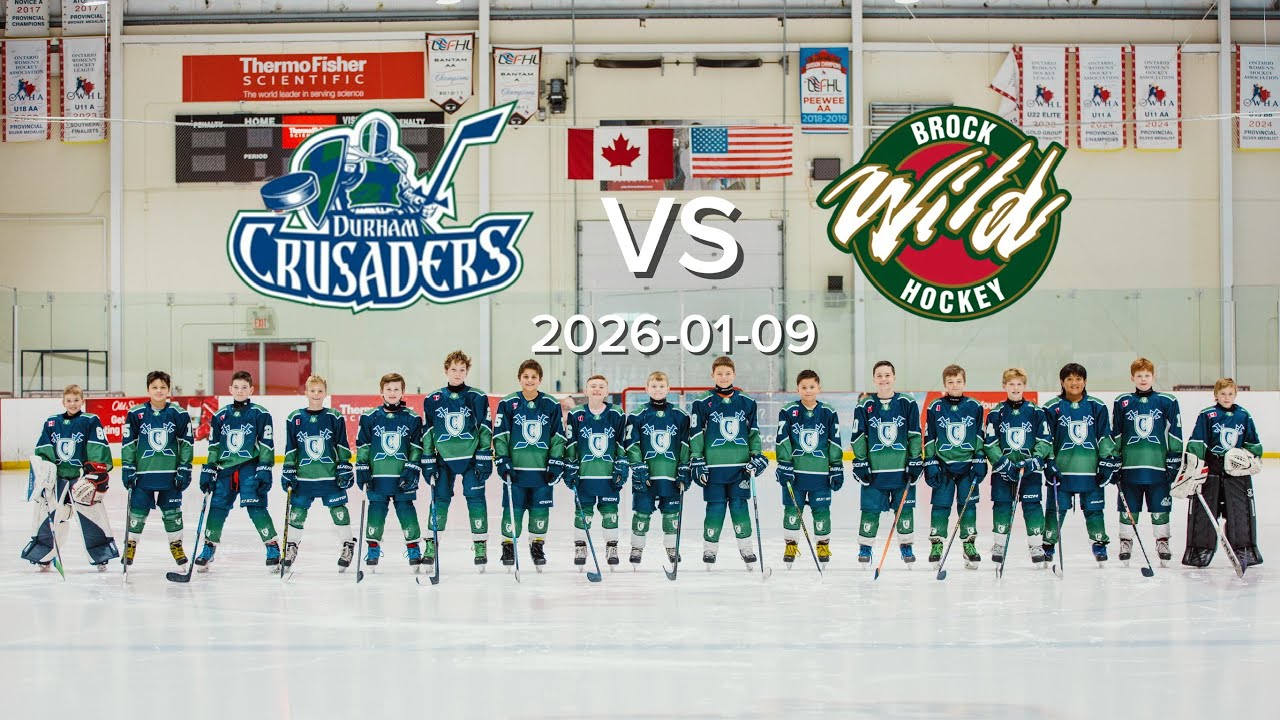 U11B Durham Crusaders vs Brock Wild