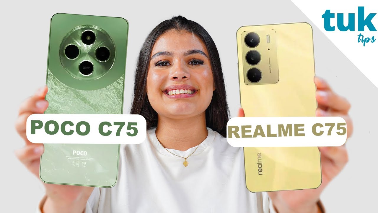 Realme C75 vs Poco C75 Qual é o melhor para comprar em 2025? comparativo