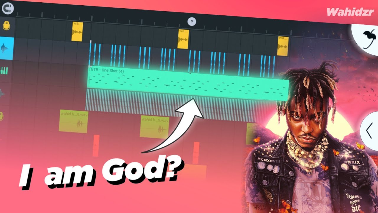 How to Make Trap Beat Like Juice Wrld | Fl Studio Mobile