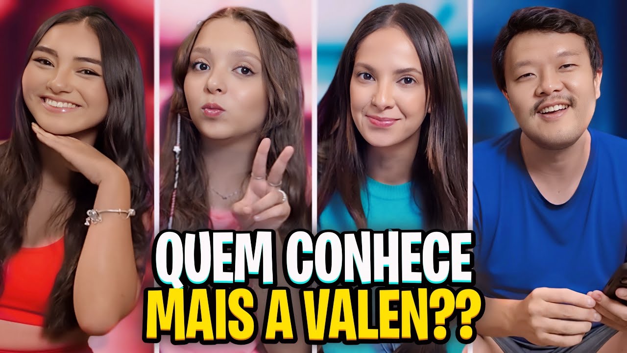 QUEM CONHECE MELHOR A VALENTINA? 🏆 (M&atilde;e vs Padrasto vs Amiga)