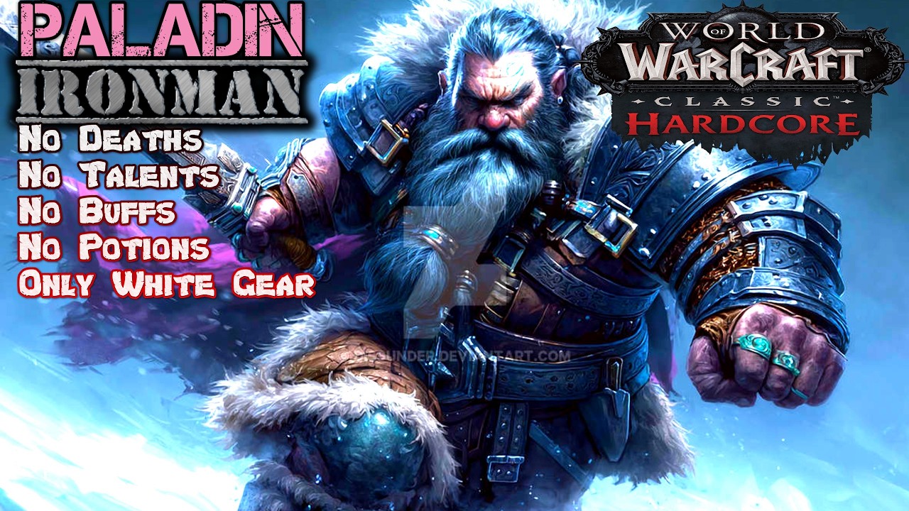 The Ironman Challenge - Dwarf Paladin - Classic Warcraft - Ep.177