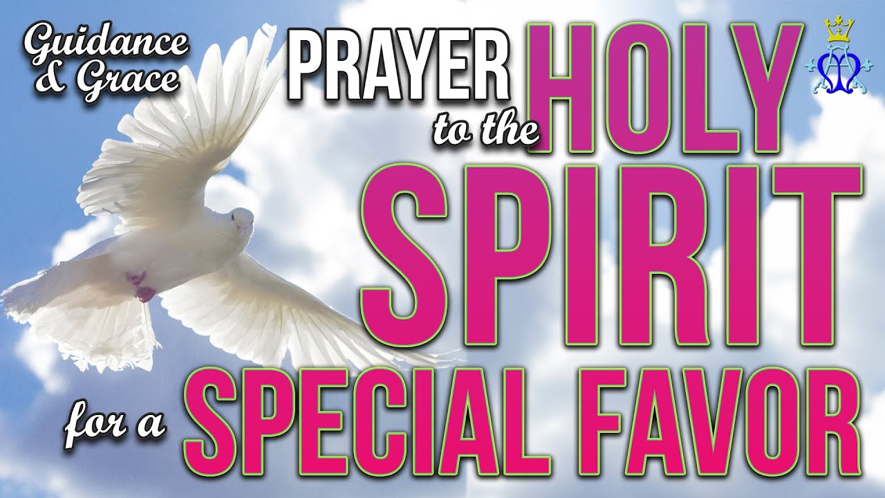 🕊️ Guidance and Grace: A Prayer to the Holy Spirit for a Special Favor