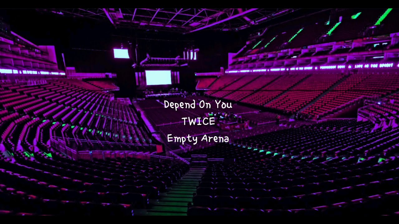 DEPEND ON YOU by TWICE but you're in an empty arena [CONCERT AUDIO] [USE HEADPHONES] 🎧