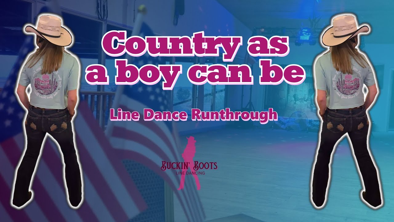 Country as a boy can be: Brady Seals - Line Dance Runthrough