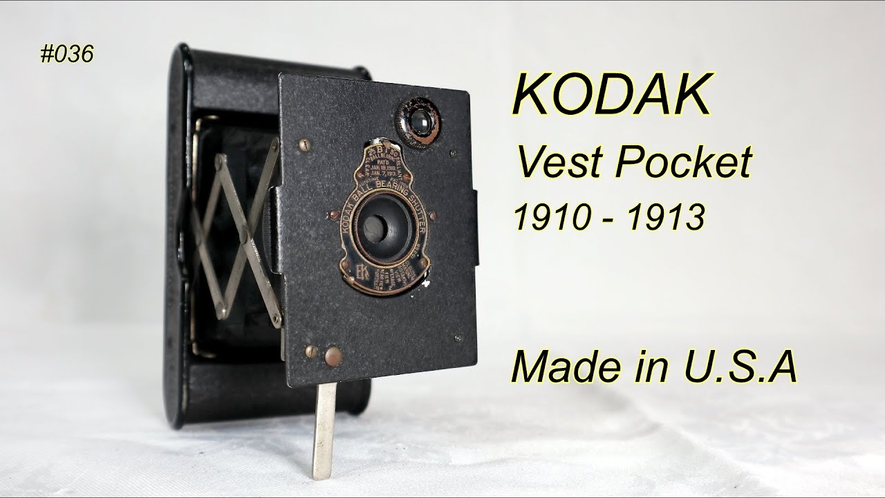 Kodak Vest Pocket. 1910