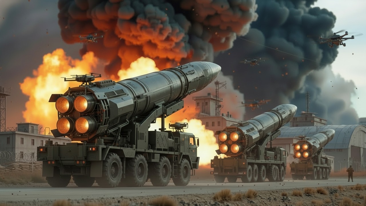 13 минут назад! Запущена новейшая ядерная ракета Ирана. Посмотрите, что произошло!