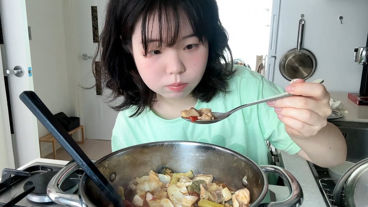 이사한 집에서 요리만 하는 백수 자취생의 집밥 브이로그