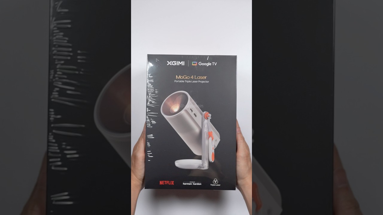 XGIMI MoGo 4 Laser Portable Projector Unboxing!