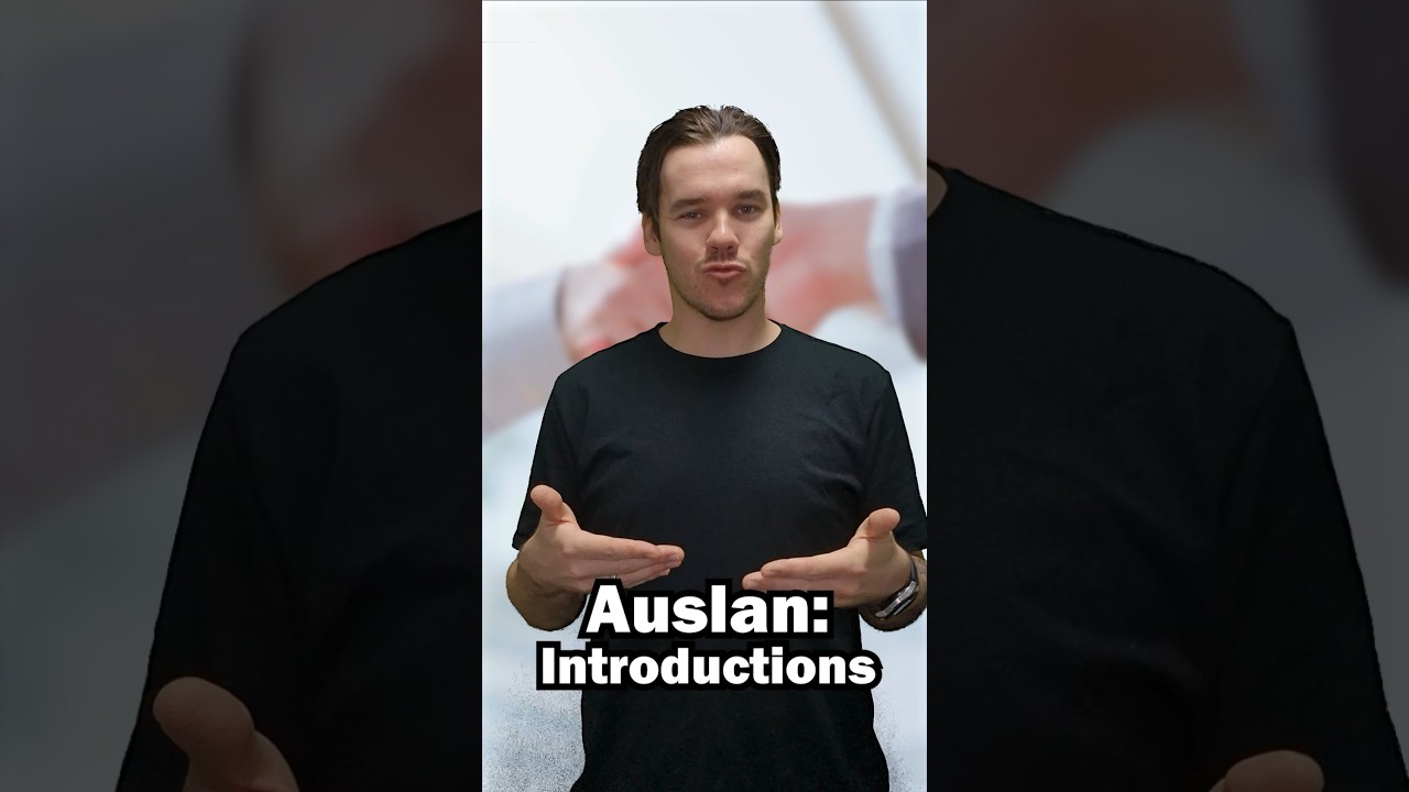 Greetings in Auslan #auslan #language #signlanguage #shorts #australia