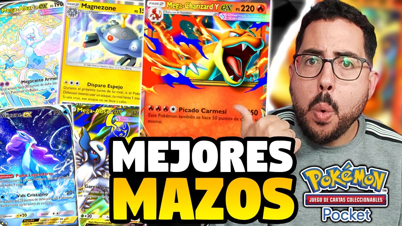 ¡Los MEJORES MAZOS ACTUALIZADOS para RANKEDS en POKÉMON TCG POCKET!