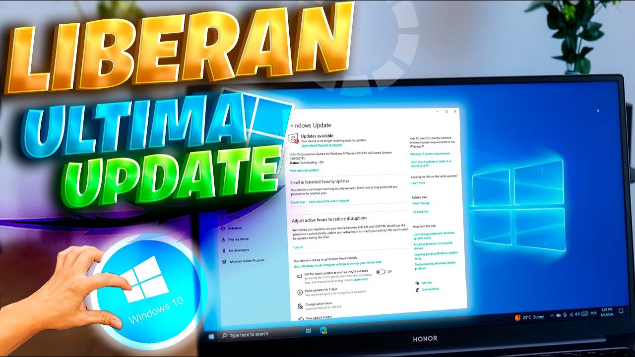 ULTIMA UPDATE en Windows 10 es LIBERADA / Últimos CAMBIOS y NOVEDADES!