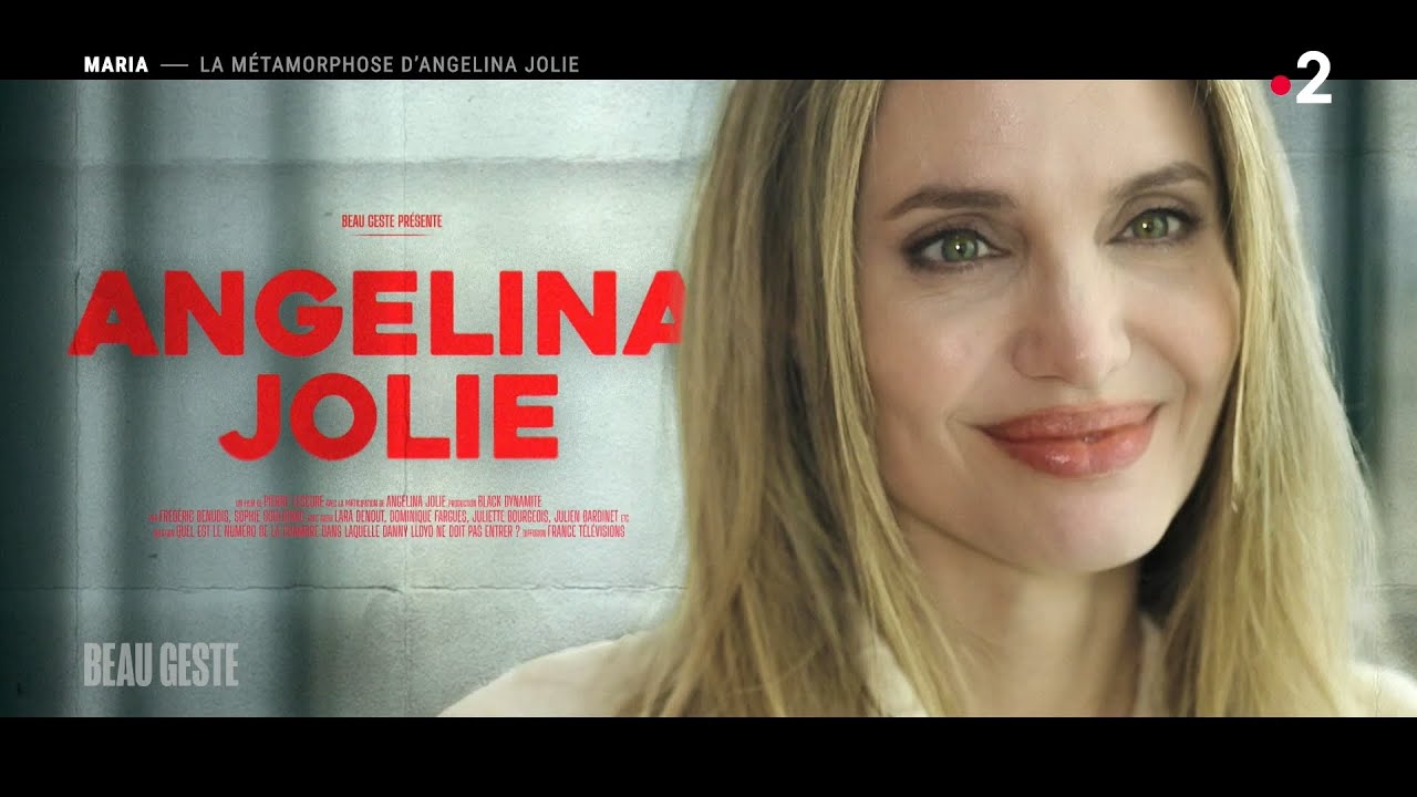 Angelina Jolie on the french TV show 
