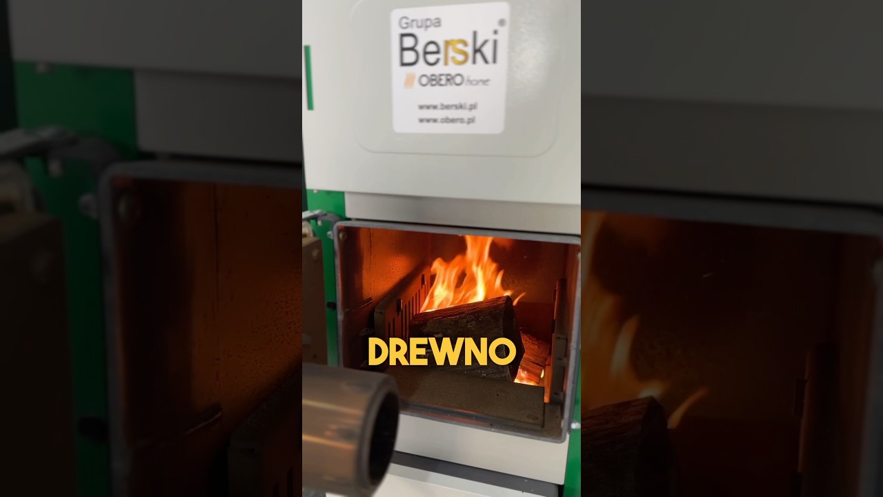 Nasz kocioł hybrydowy jest kotłem zgazowujacym drewno 🔥🪵 #kocioł #drewno #ogrzewanie #kotłownia