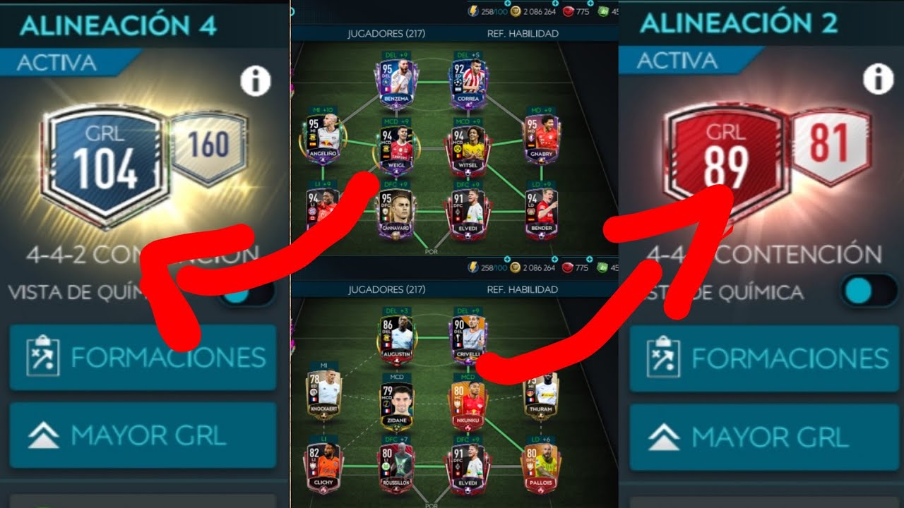 COMO CONSEGUIR M&Aacute;S GRL & QU&Iacute;MICA EN UNA PLANTILLA | FIFA 20 MOBILE |