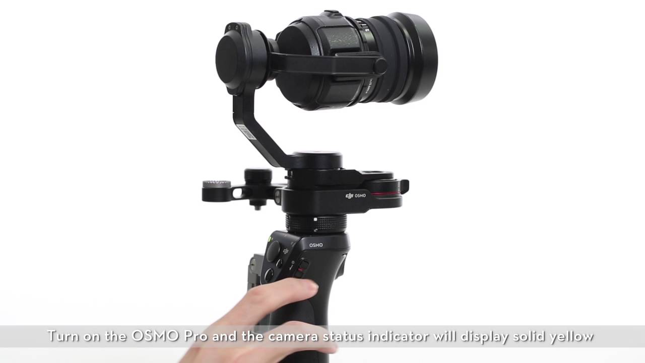 How to Upgrade DJI Osmo Pro's Firmware