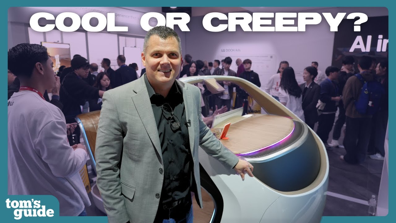 LG's AI Car Concept Freaked Me Out