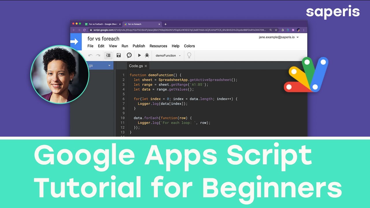 Учебное пособие по скриптам Google Apps для начинающих