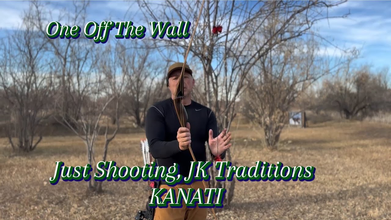 Shooting and short review of the JK Traditions KANATI longbow