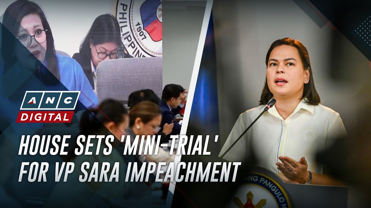 'Mini-trial': What to expect on VP Sara Duterte's impeach hearing on March 25
