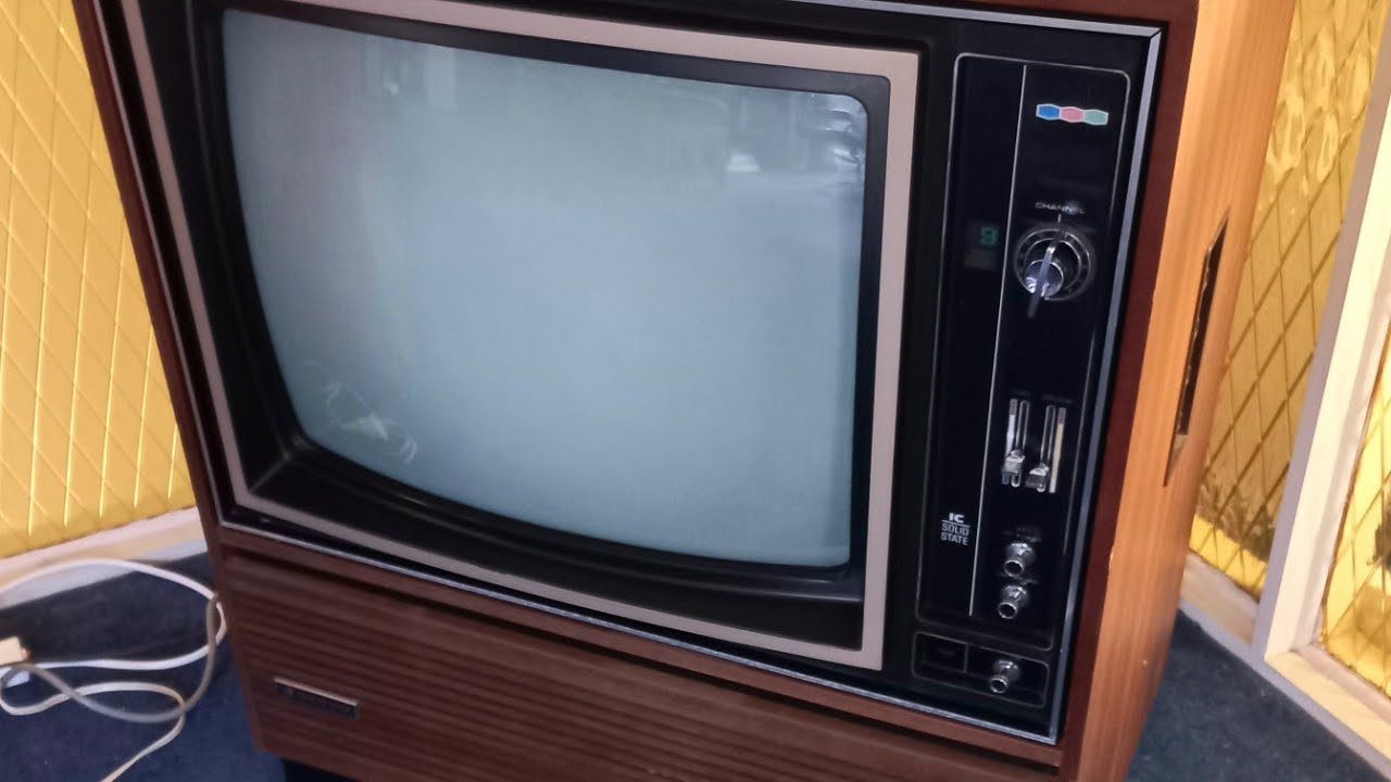 Sanyo Colour Television 560VRC from the 1970's