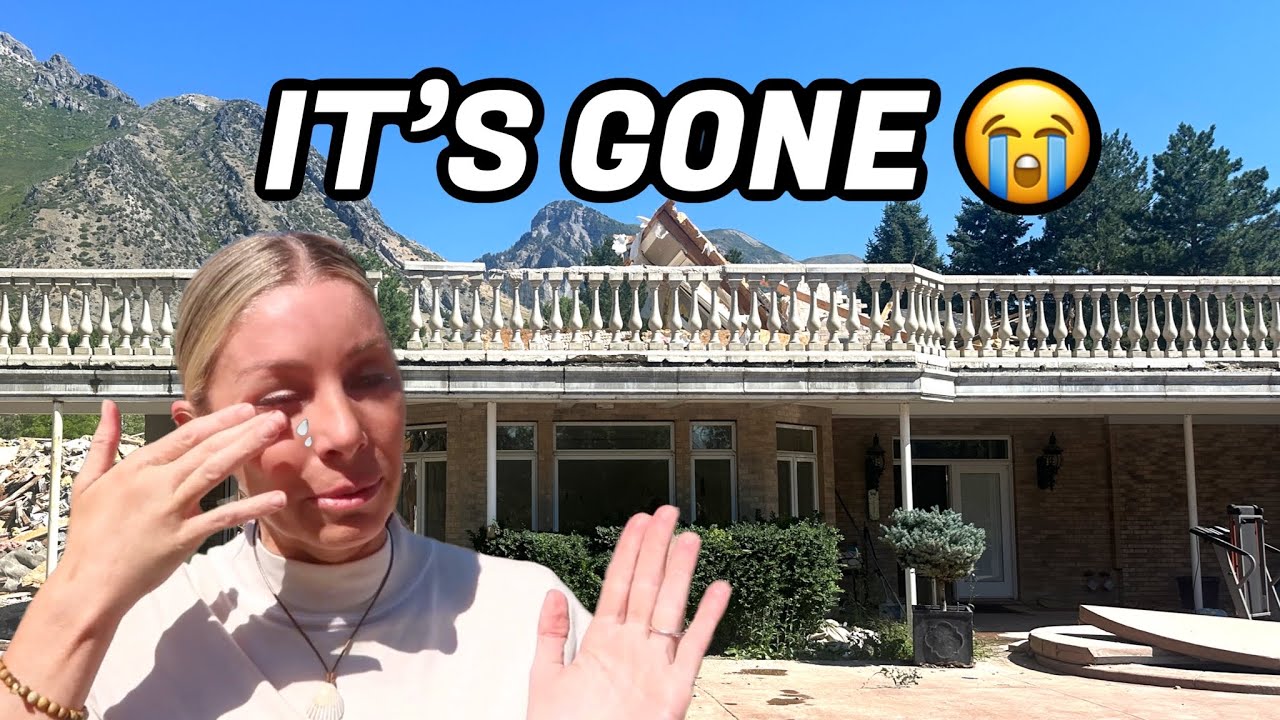 THE HOUSE GOT TORN DOWN *emotional 😢