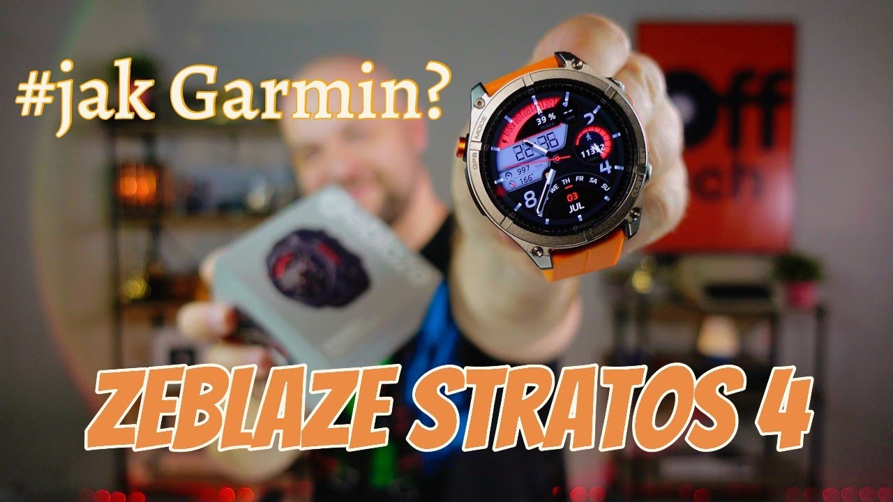 Zeblaze Stratos 4: coś więcej, niż klon topowych Garminów?!