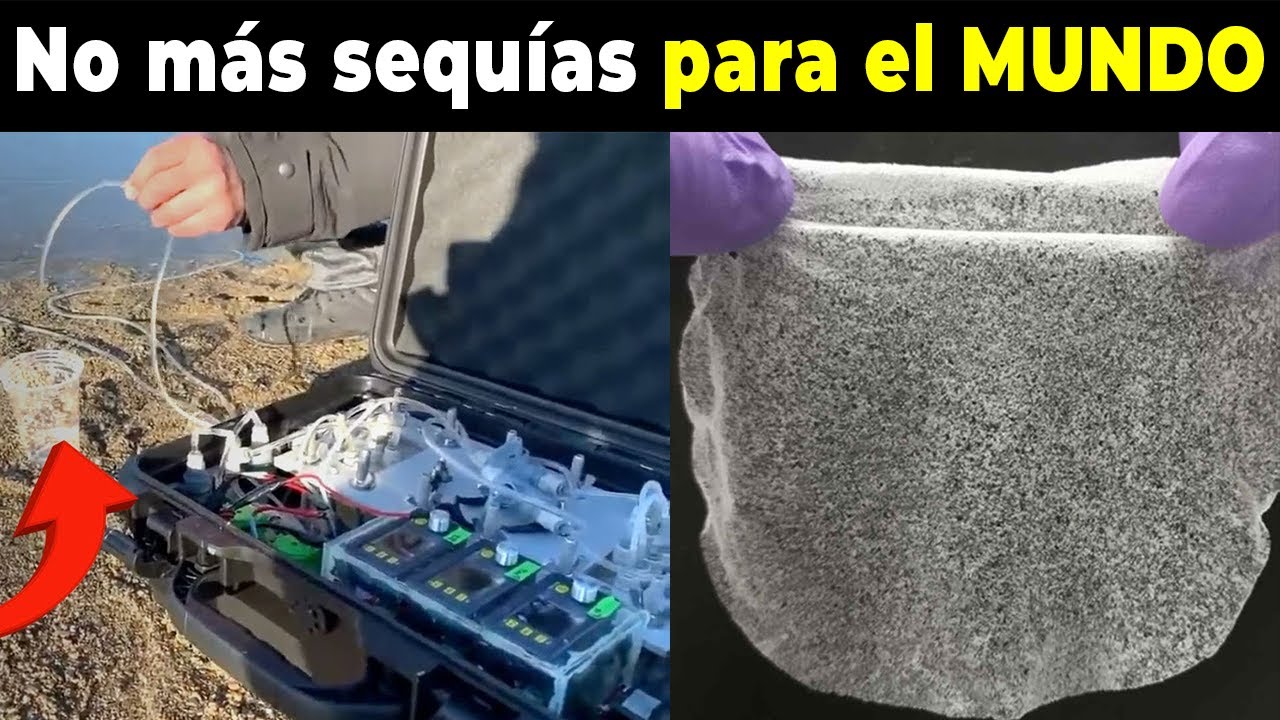 ¡Se acabó la CRISIS DEL AGUA!, 3 inventos que están resolviendo el problema del agua en este momento