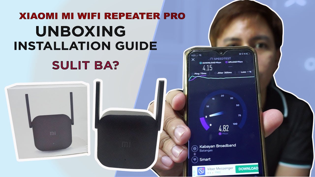 Xiaomi Mi WiFi Repeater Pro 2.4G Unboxing and Installation Guide | Inyi Yruma