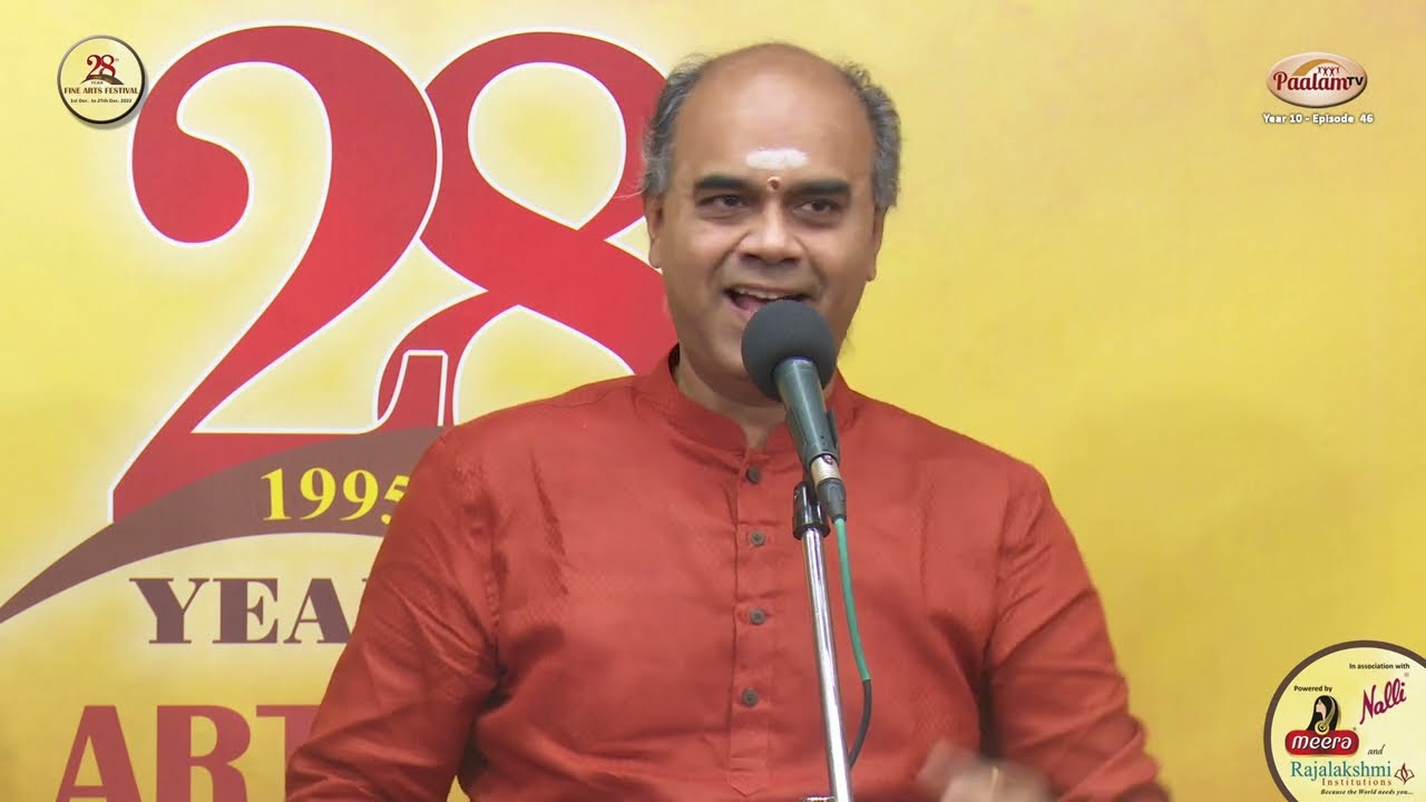 Delhi Sunder Rajan (Vocal) - Mudhra’s 28th Fine Arts Festival
