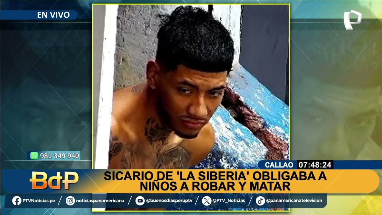 Cae peligroso Sicario de &ldquo;La Siberia&rdquo; que obligaba a ni&ntilde;os a robar y asesinar en el Callao