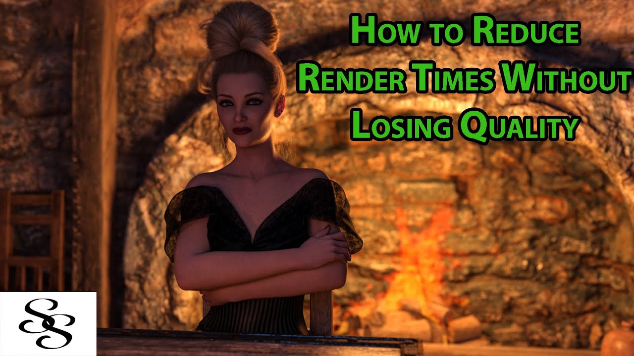 Lowering Render Time Without Losing Quality in Daz Studios