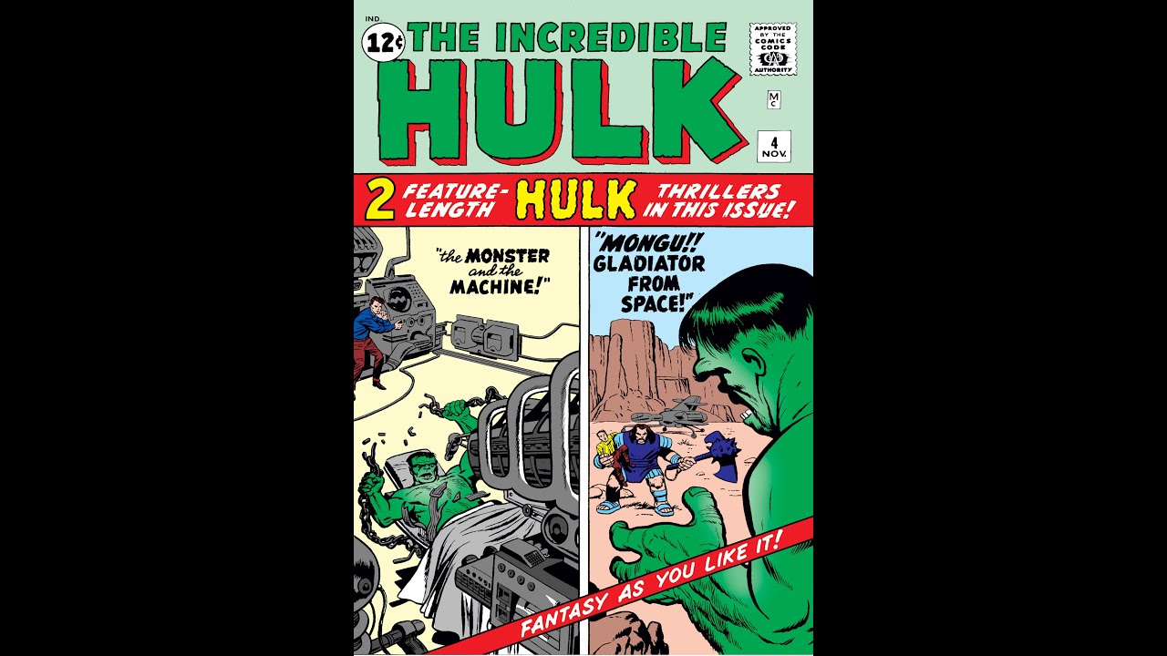 Incredible Hulk #4 (Hulk vs Mongu) - Marvel Comics