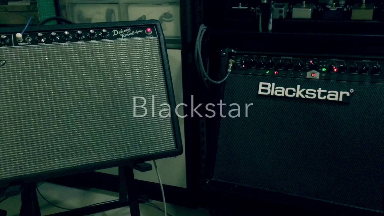 Comparing a Fender Deluxe Reverb Reissue and a Blackstar ID60 TVP 6L6 Emulation