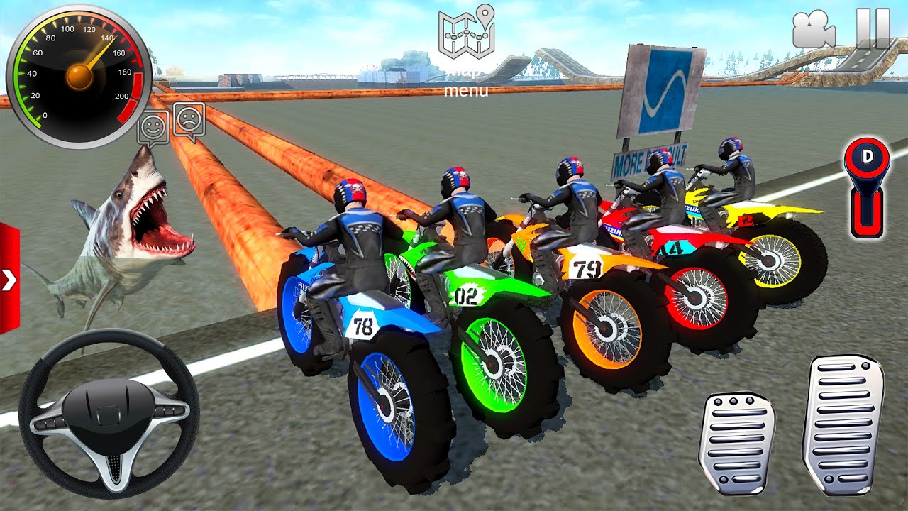 Impossible Stunt Dirt Bike driving Extreme Off-Road #1 - Offroad Outlaws Android / IOS Gameplay