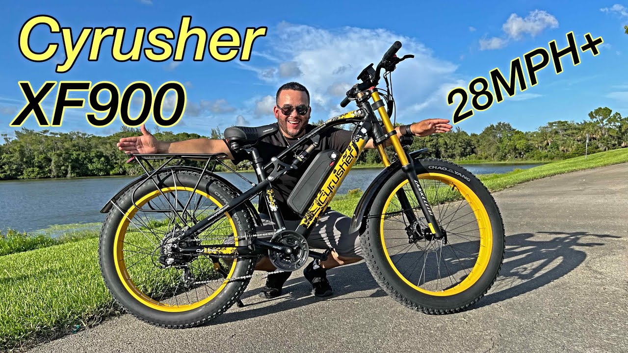 Cyrusher XF900 - All-Terrain & Full Suspension Electric Bike - Unboxing, Setup & First Impressions!