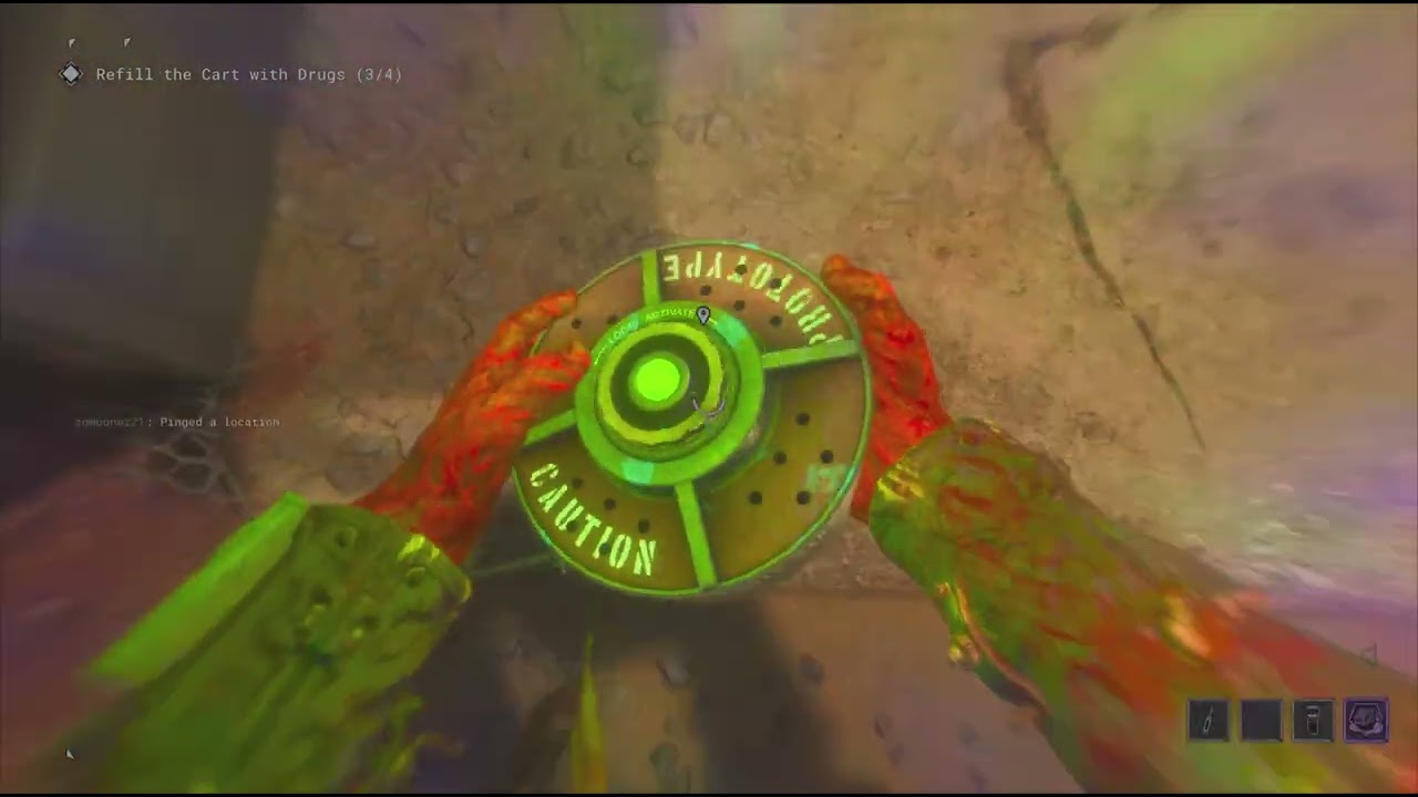 Uner Survalence With only Blind rig (Outlast Trials)