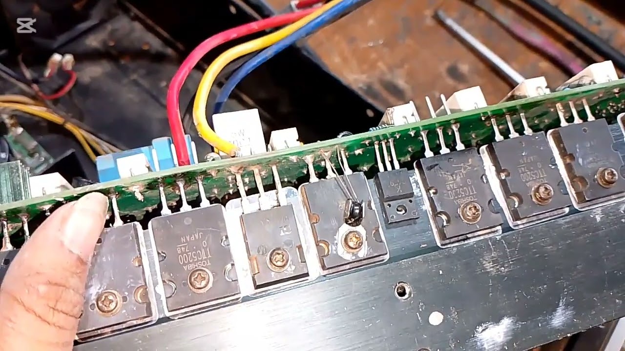 cs 4080 amplifier head servicing