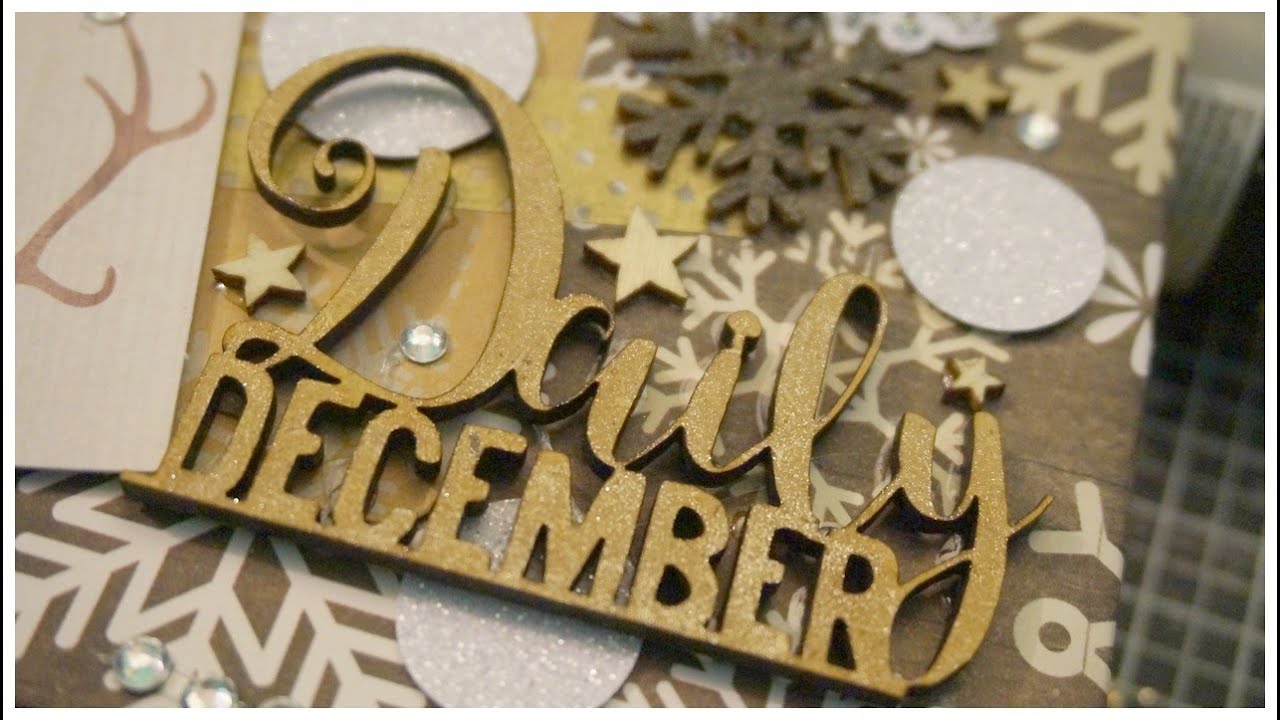 Daily December - Structure, Reliure et Pages #1 - 2015 ♡